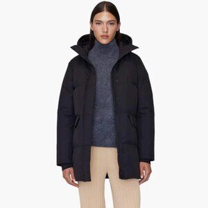 QUARTZ CO. Chloe Hooded Down Winter Jacket - Women's - LARGE - Orig. $1,120